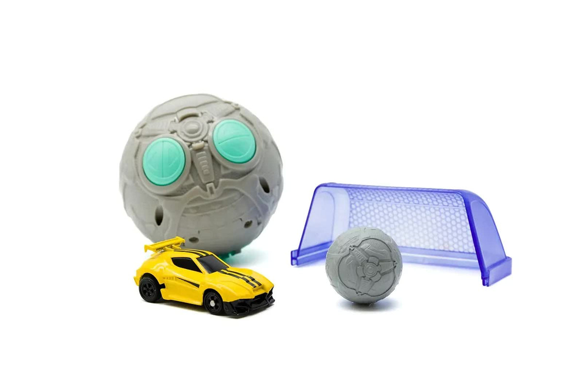 Rocket League Toy Micro RC Takumi Car with Goal 2.4GHz Light Up in Yellow V563-21664515495