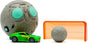Rocket League Toy Micro RC Dominus Car with Goal 2.4GHz Light Up in Green V563-21664515501