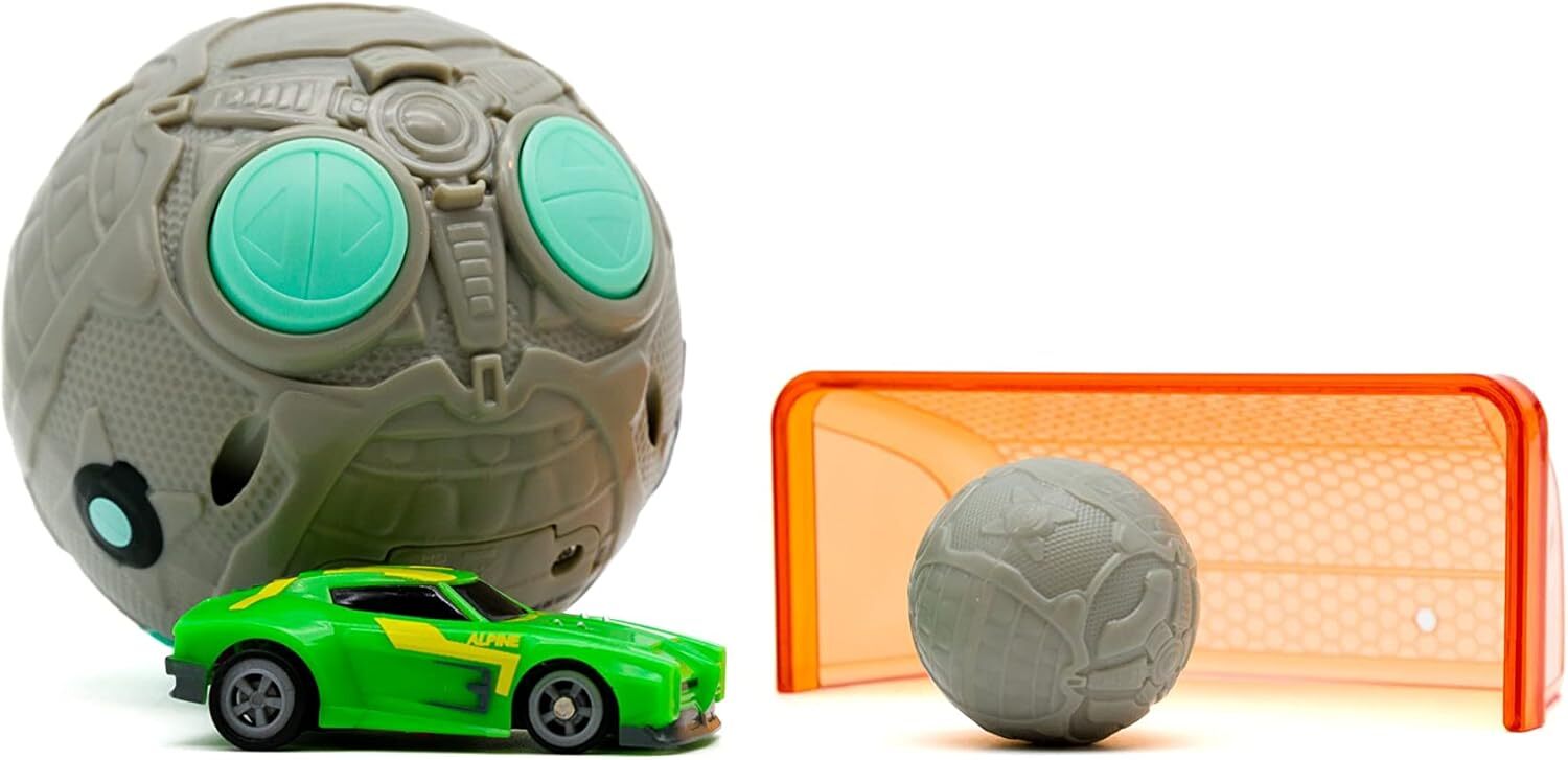 Rocket League Toy Micro RC Dominus Car with Goal 2.4GHz Light Up in Green V563-21664515501