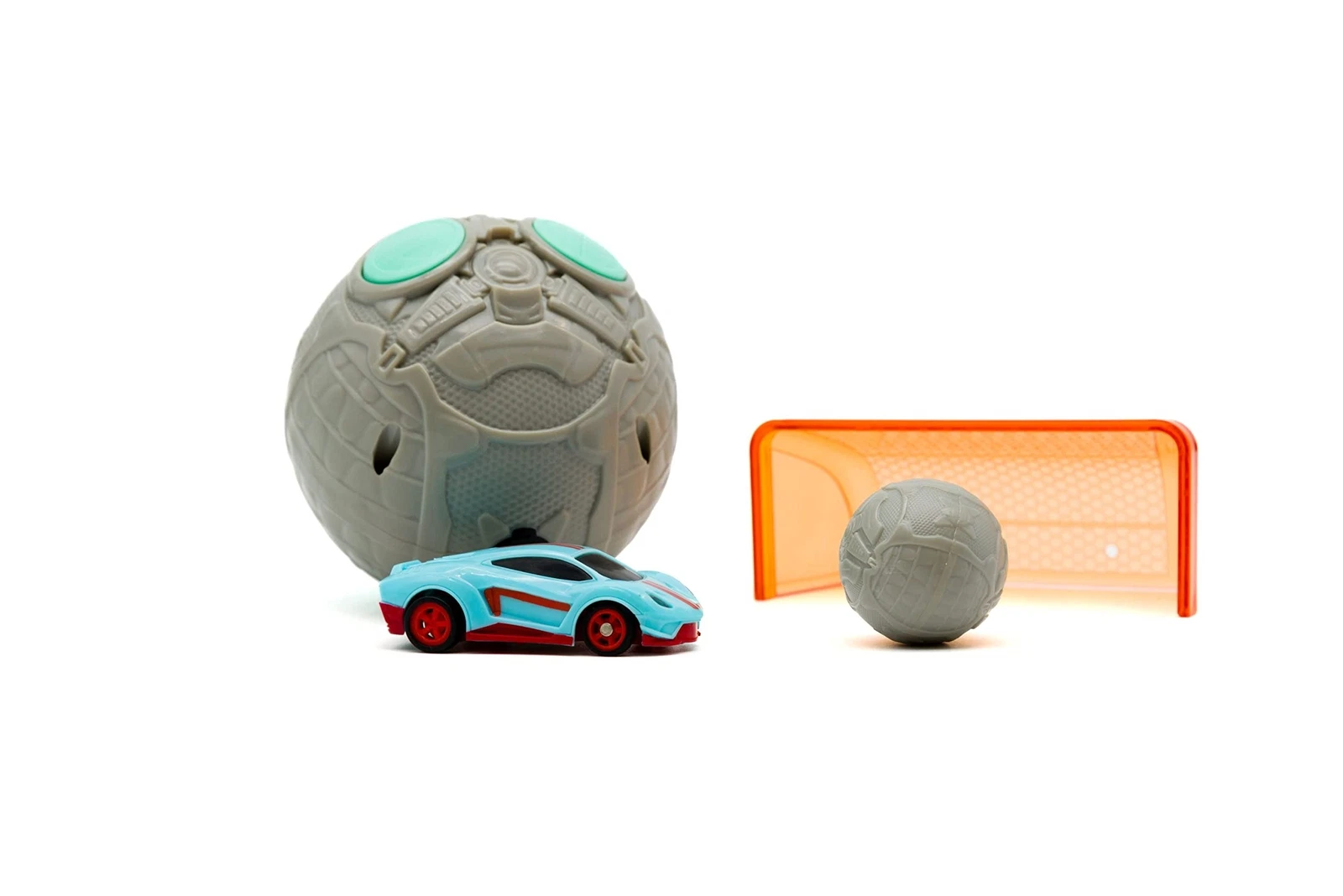 Rocket League Toy Micro RC Endo Car with Goal 2.4GHz Light Up in Blue V563-21664515570