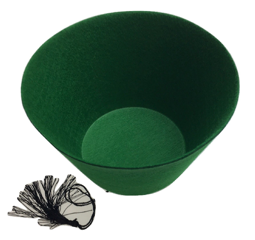 TURKISH HAT Red Green Fez Tarboosh Dress Up Costume Party Moroccan - Green V563-22001-GREEN