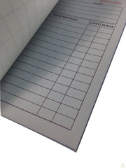 ORDER BOOK 50 Page Duplicate Restaurant Docket Carbonless Take Away V563-22289