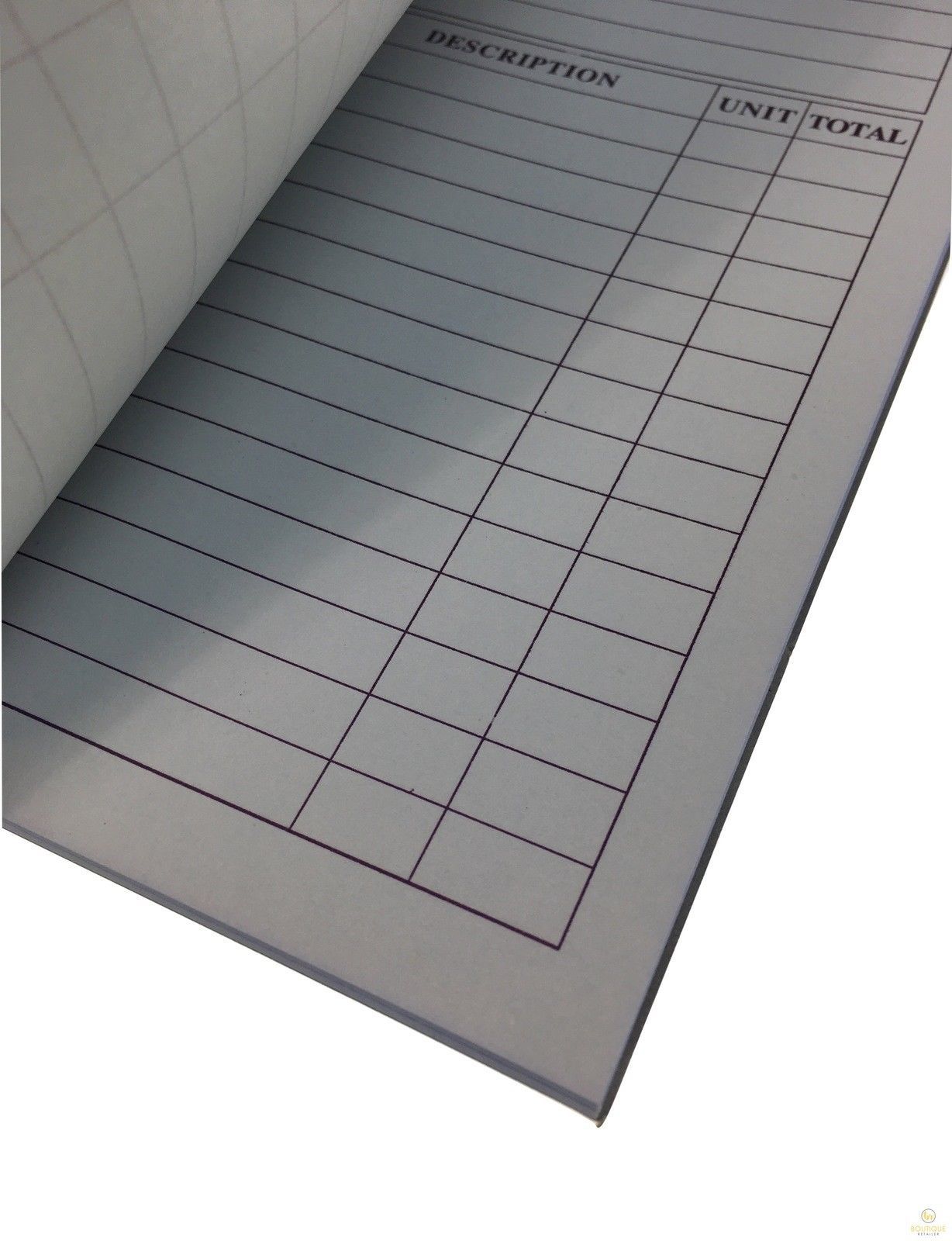 ORDER BOOK 50 Page Duplicate Restaurant Docket Carbonless Take Away V563-22289