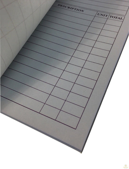 ORDER BOOK 50 Page Duplicate Restaurant Docket Carbonless Take Away V563-22289