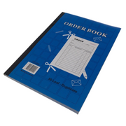 ORDER BOOK 50 Page Duplicate Restaurant Docket Carbonless Take Away V563-22289