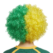 DELUXE AUSSIE AFRO WIG Costume Party Fancy Curly Hair Disco Dress Australia Day V563-22319