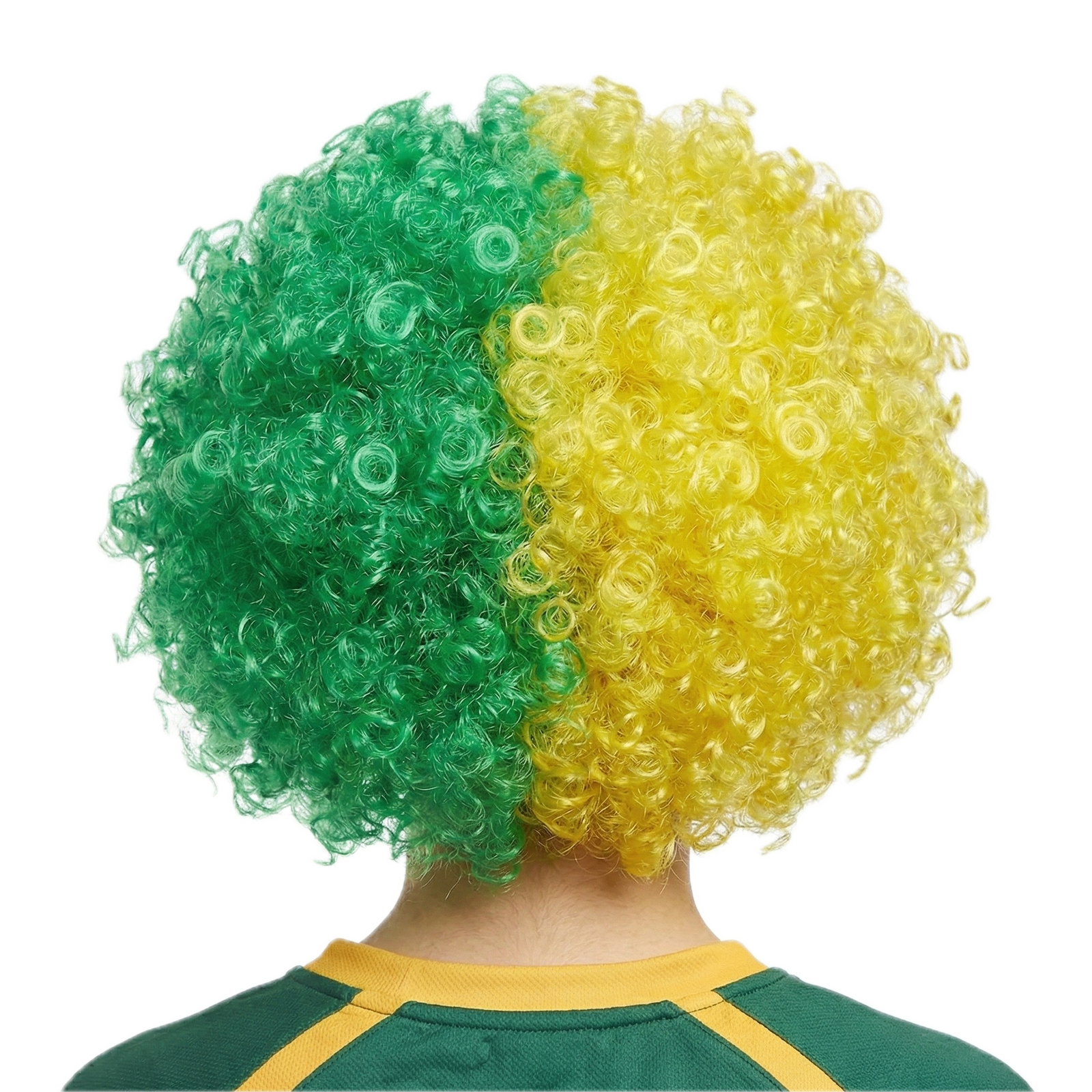 DELUXE AUSSIE AFRO WIG Costume Party Fancy Curly Hair Disco Dress Australia Day V563-22319