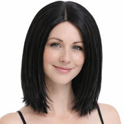 Lob Wig Hair Cosplay Wigs Party Costume - Black V563-22572-01
