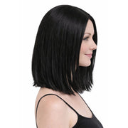 Lob Wig Hair Cosplay Wigs Party Costume - Black V563-22572-01