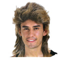 Mullet Wig Hair Costume Party Dress Up 70s 80s Aussie Bogan Rock - Golden Blonde V563-22602