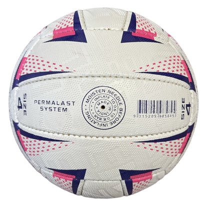 Laura Geitz Match Gripper Netball Hand Sewn Waterproof Official Size 4 V563-226_22681