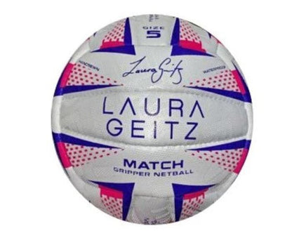 Laura Geitz Match Gripper Netball Hand Sewn Waterproof Official Size 4 V563-226_22681
