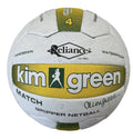 Kim Green Match Gripper Netball Hand Sewn Waterproof Net Ball Official Size 4 V563-226_22683