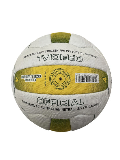 Kim Green Match Gripper Netball Hand Sewn Waterproof Net Ball Official Size 4 V563-226_22683