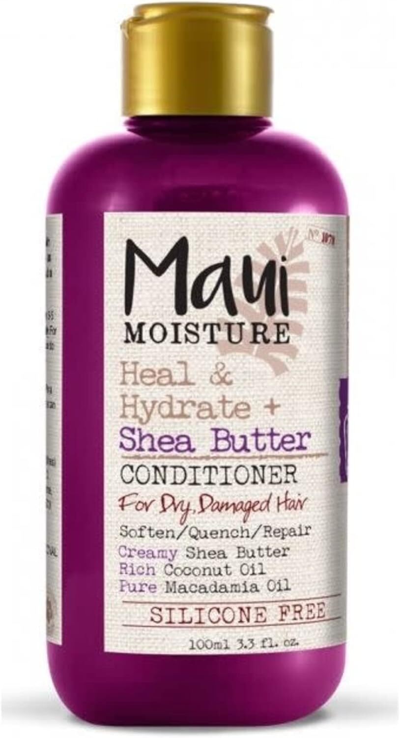 Maui Moisture Heal and Hydrate + Shea Butter Conditioner 100ml for Dry Damaged Hair V563-22796183026