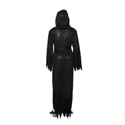 Scary Adult Glow in the Dark Party Costume Skeleton Reaper Halloween V563-22949