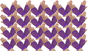 24 Pair Fishnet Gloves Fingerless Wrist Length 70s 80s Costume Party - Purple V563-24PCS-18510-PURPLE