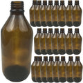 24x 600ml Brown Glass Bottle Plinking Shooting Target Practice without Lids/Caps V563-24PCS-GLASS_PLINKINGTARG
