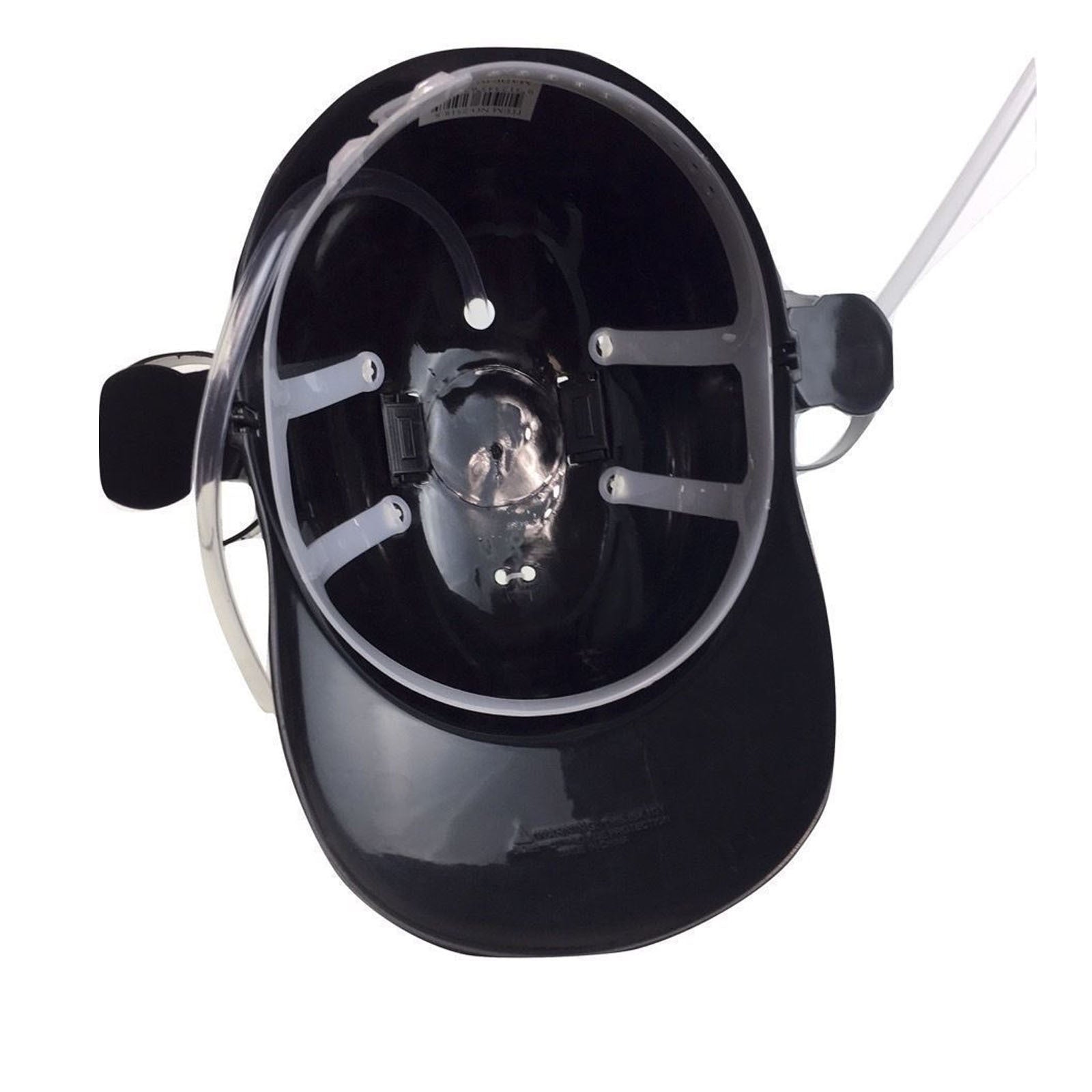 BEER DRINKING HELMET Drink Guzzler Holder Costume Party Hat Oktoberfest - Black V563-2518-BLACK