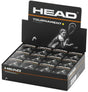 HEAD Tournament Squash Ball Advanced Training Competition Bulk Dozen - 12 Balls V563-287326-12PK