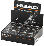 HEAD Tournament Squash Ball Advanced Training Competition Bulk Dozen - 12 Balls V563-287326-12PK