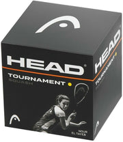 HEAD Tournament Squash Ball Advanced Training Competition Bulk Dozen - 12 Balls V563-287326-12PK