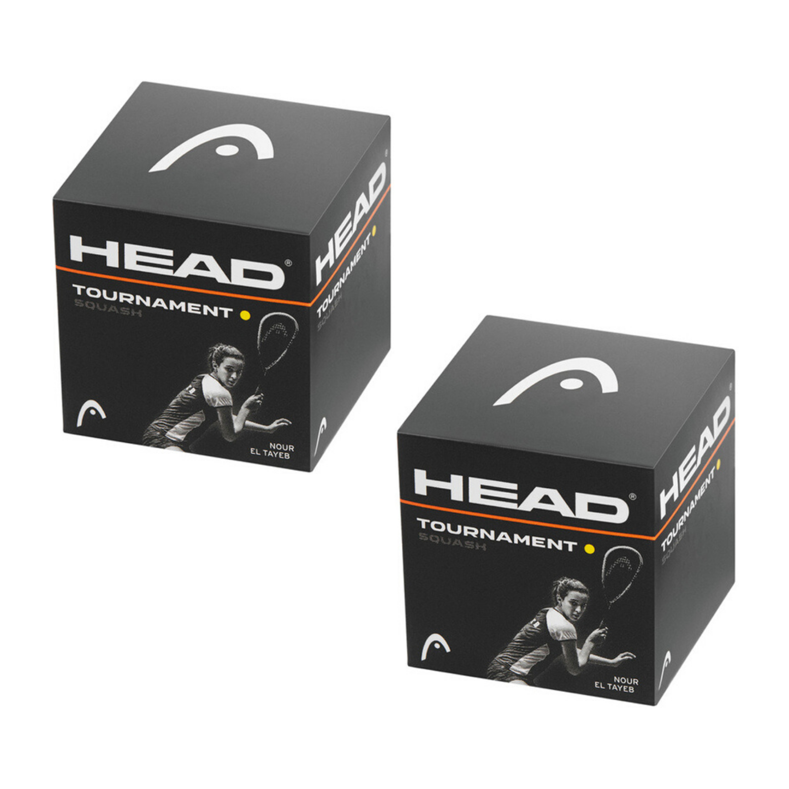 HEAD Tournament Squash Ball Advanced Training Competition - 2 Balls V563-287326-2PK