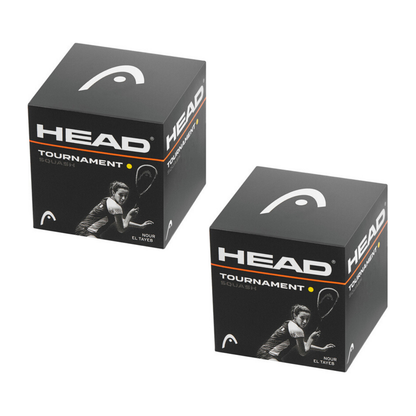 HEAD Tournament Squash Ball Advanced Training Competition - 2 Balls V563-287326-2PK