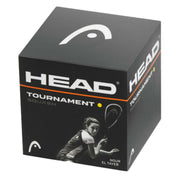 HEAD Tournament Squash Ball Advanced Training Competition Bulk - 6 Balls V563-287326-6PK
