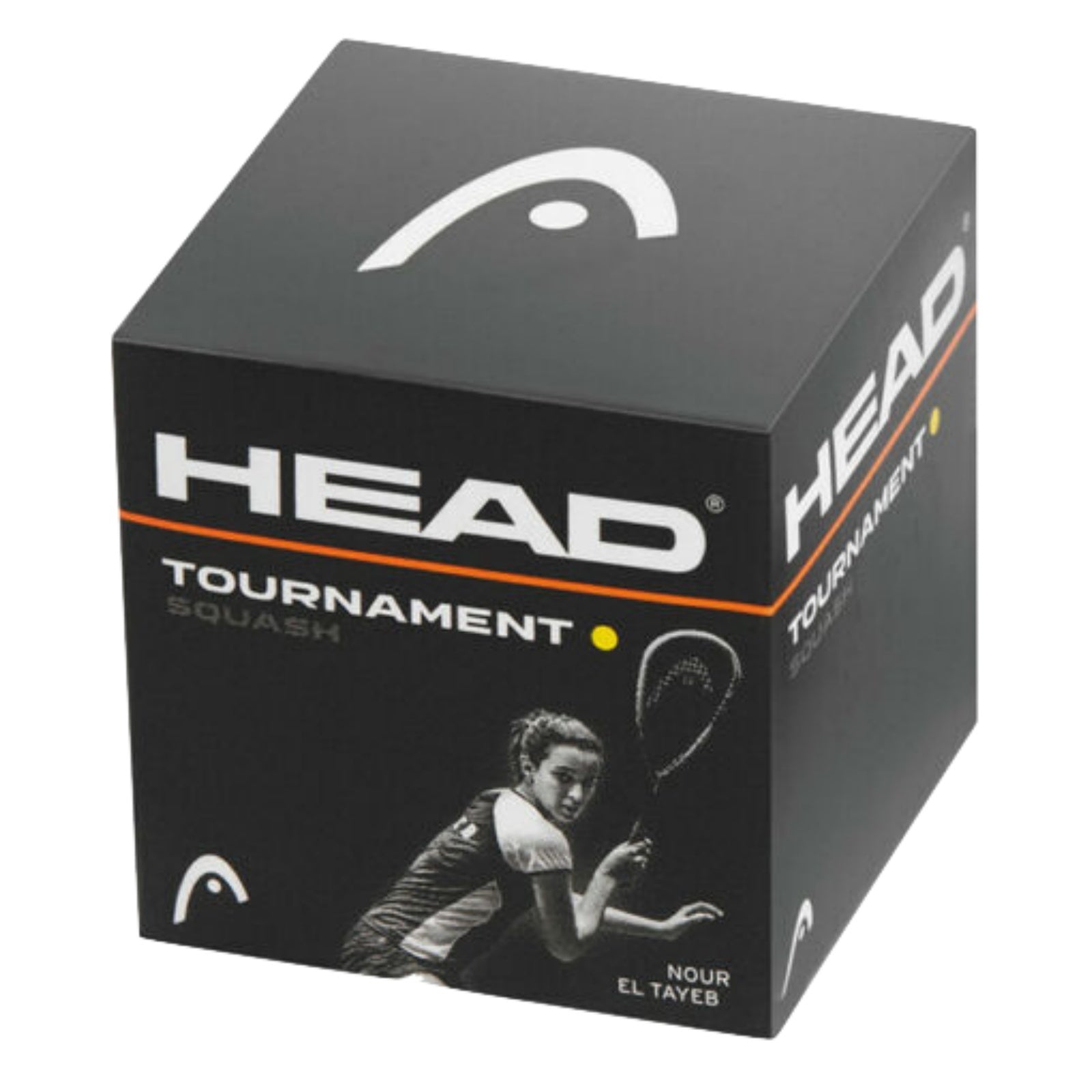 HEAD Tournament Squash Ball Advanced Training Competition Bulk - 6 Balls V563-287326-6PK
