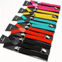 2x Mens Suspenders Braces Adjustable Strong Clip On Elastic Formal Wedding Slim - Assorted Colour Pack V563-2SLIMSUSPEND-ASSRTDCLRPCK
