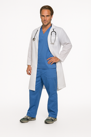 Plus Size Mens Doctor Costume King Big & Tall Party Hospital Fancy Dress V563-3078