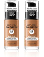 2x Revlon 30ml ColorStay Makeup for Normal/Dry Skin - Caramel 400 V563-309974677110-2PCS
