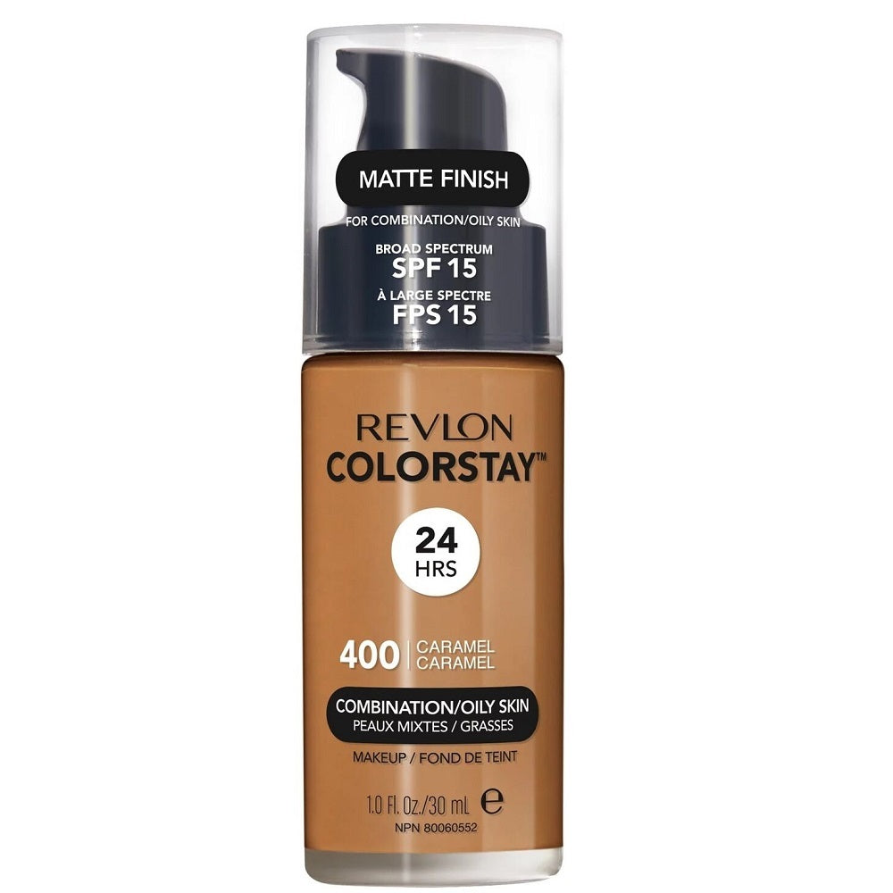 Revlon ColorStay Makeup for Combination Oily Skin SPF 15 - Caramel 400 - 30 ml V563-309974700177