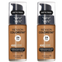 2x Revlon ColorStay Makeup for Combination Oily Skin SPF 15 - Caramel 400 - 30 ml V563-309974700177-2PCS