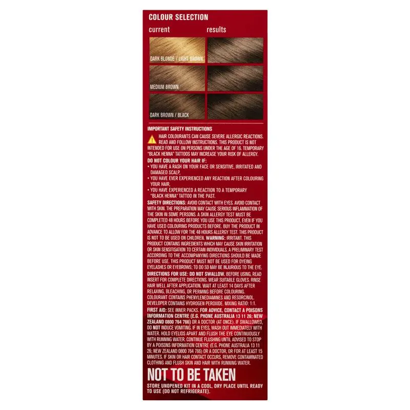 Revlon ColorSilk 20 Brown Black Permanent 3D Hair Colour w/ Keratin - Brown/Black V563-309978695202