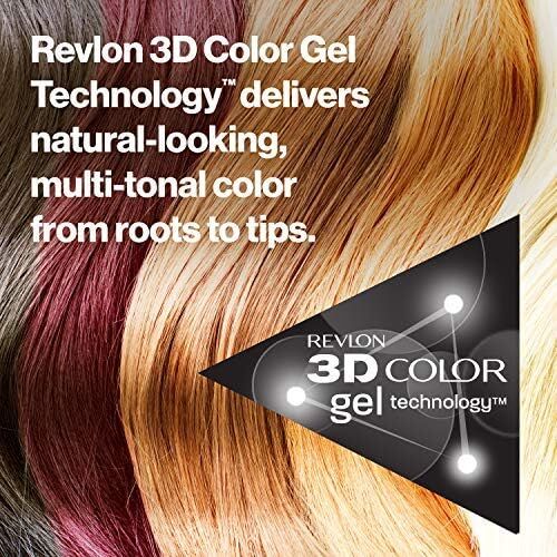Revlon ColorSilk Beautiful 3D Permanent Hair Colour Keratin - 40 Medium Ash Brown V563-309978695400