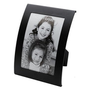 Curve Picture Photo Frame Curved Aluminium Portrait 10cm x 15cm (4"x6") - Black V563-31_771