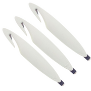 3x Bio Staple Remover Letter Box Opener Cutter Nail Puller Office - White V563-31_935-3PCS