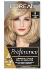 LOreal Paris Preference Hair Colour 8 California Natural Blonde With Colour Extender V563-3600522187523