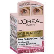 LOreal Paris Golden Age Perfect Rosy Radiant Eye Cream Anti Sagging Mature to Dull Skin 15ml V563-3600523717408