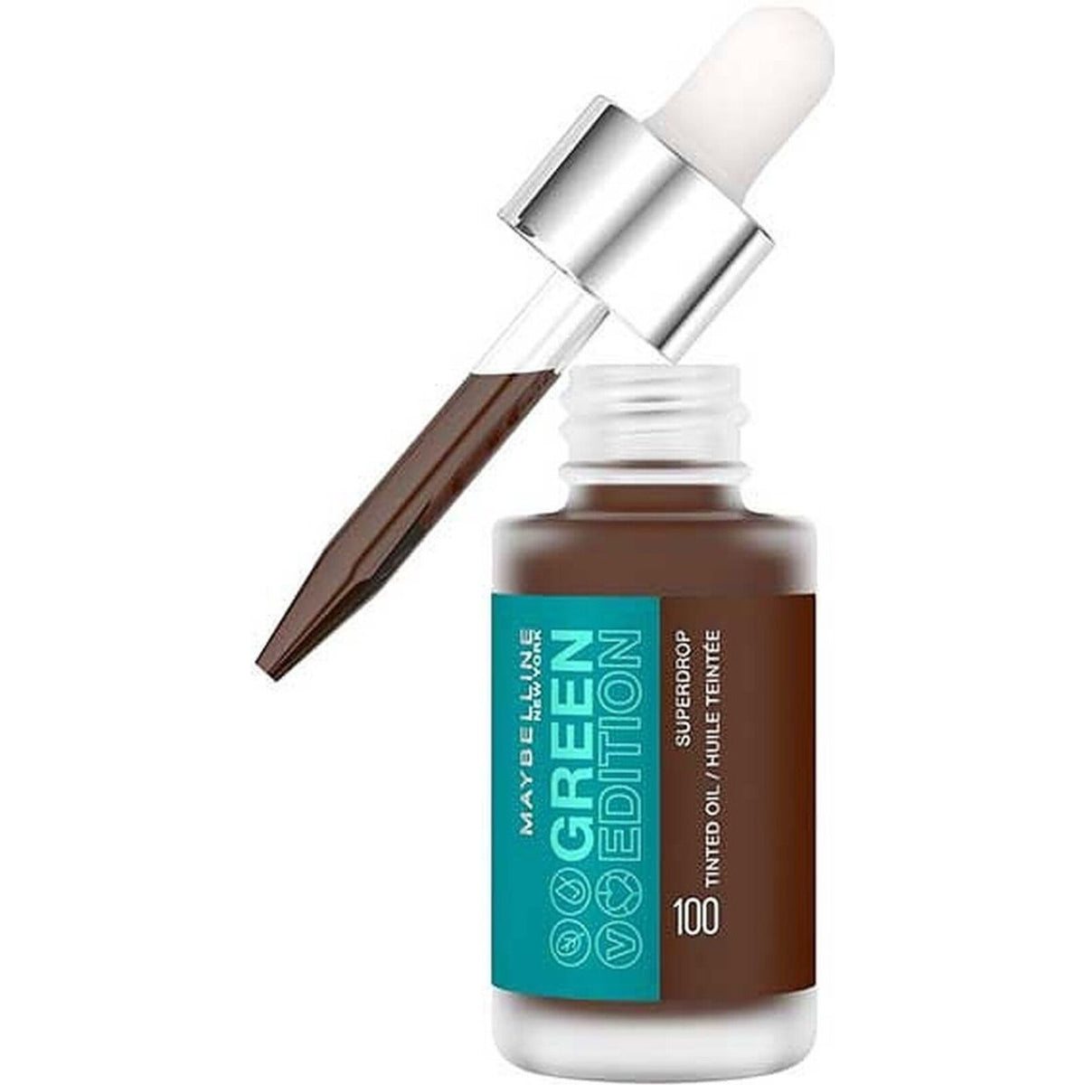 Maybelline Green Edition Superdrop Tinted Oil Foundation - Shade 100 V563-3600531650315