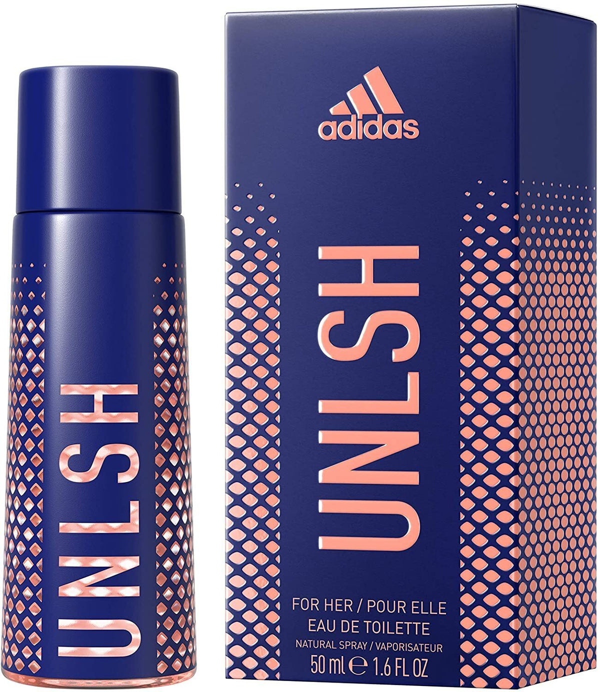 Adidas 50ml For Her Natural Spray UNLSH Charge Culture Of Sports Womens Perfume V563-3614225963889