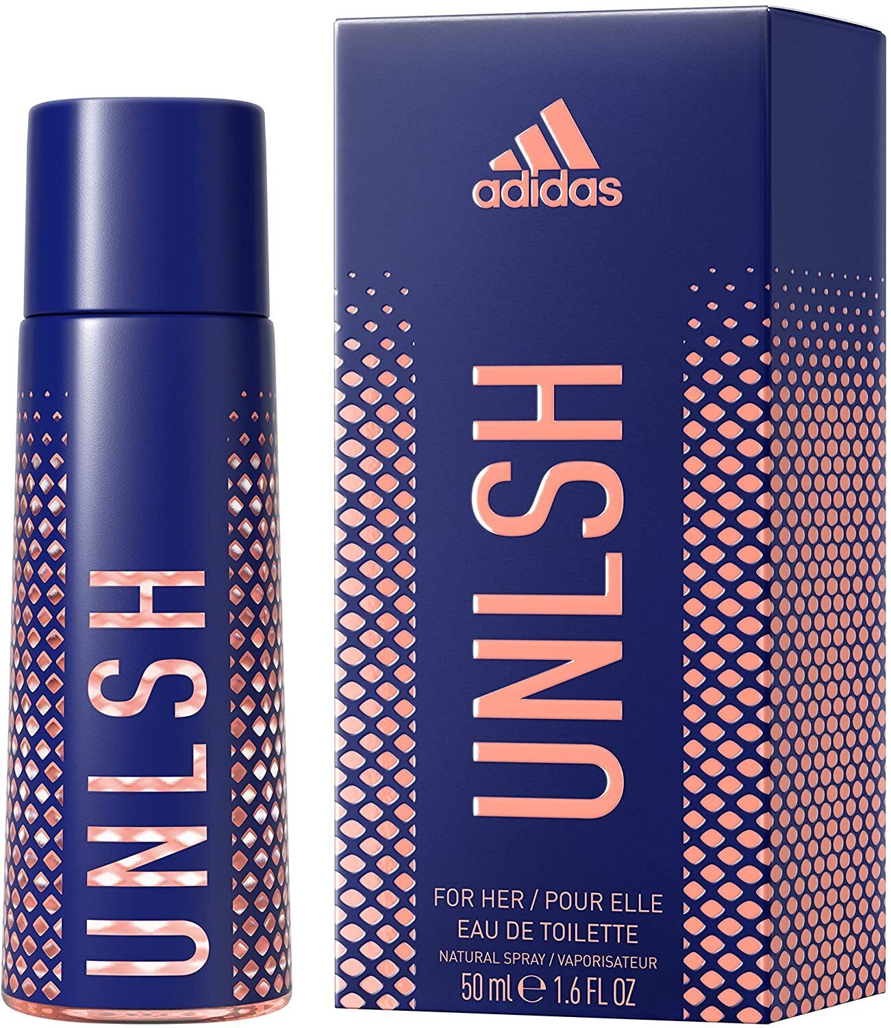 Adidas 50ml For Her Natural Spray UNLSH Charge Culture Of Sports Womens Perfume V563-3614225963889