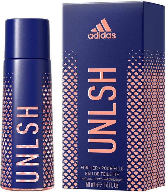 Adidas 50ml For Her Natural Spray UNLSH Charge Culture Of Sports Womens Perfume V563-3614225963889