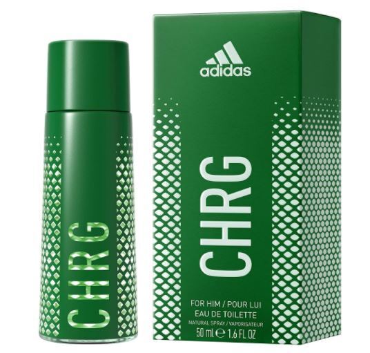 Adidas 50ml Mens Fragrance Natural Spray CHRG Charge Cologne V563-3614225964169