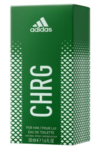 Adidas 50ml Mens Fragrance Natural Spray CHRG Charge Cologne V563-3614225964169