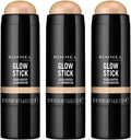 3x Rimmel 5g Glow Stick Highlighter - 002 Bold V563-3614229436334-3PCS