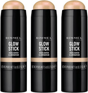 3x Rimmel 5g Glow Stick Highlighter - 002 Bold V563-3614229436334-3PCS
