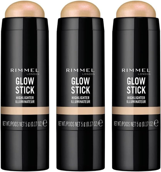 3x Rimmel 5g Glow Stick Highlighter - 002 Bold V563-3614229436334-3PCS